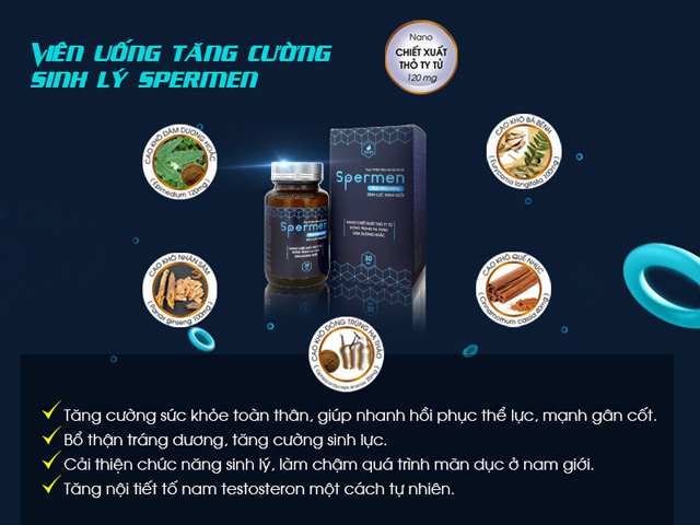 spermen có tác dụng phụ không