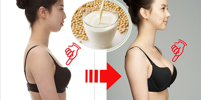 thực phẩm tăng vòng 1 tốt nhất hiện nay đậu nành