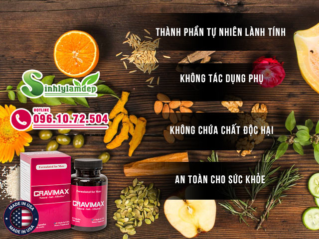 Cravimax có tác dụng phụ không ?