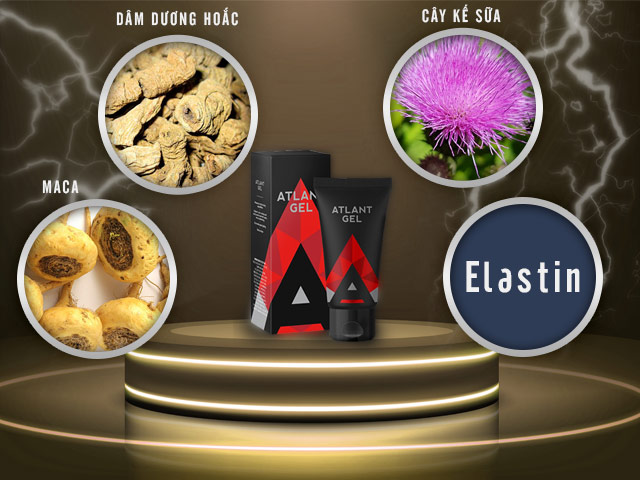 thành phần gel bôi tăng kích thước cậu nhỏ Atlant