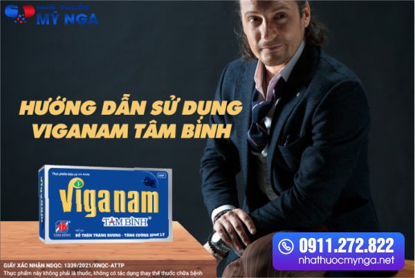 cách sử dụng viganam tâm bình