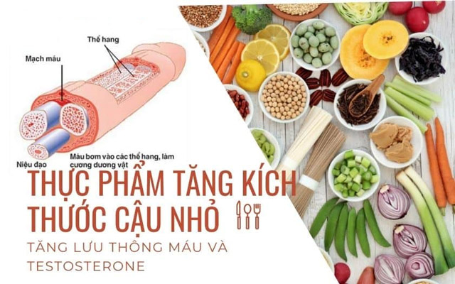 Thực phẩm tăng kích thước dương vật tự nhiên nhanh chóng tốt nhất