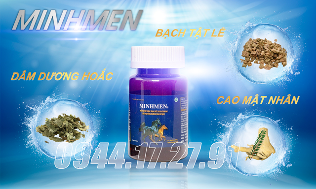 Bật Mí 3 thành phần có trong viên uống Minhmen