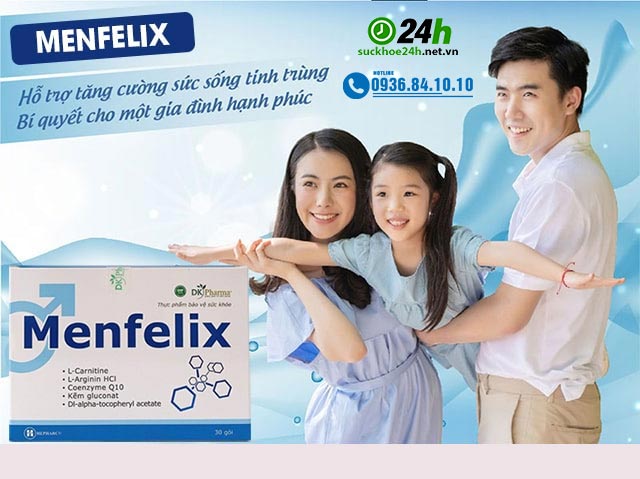 Hiệu quả của sản phẩm Menfelix
