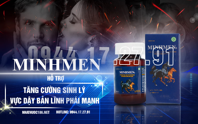 thuốc Minhmen điều trị mãn dục nam
