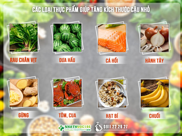 Thực phẩm tăng kích thước dương vật