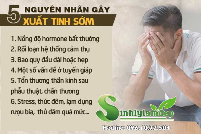 Nguyên nhân gây xuất tinh sớm